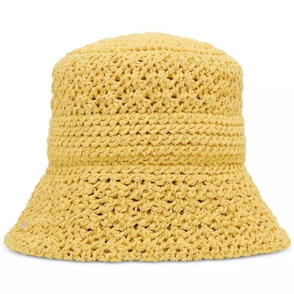 Steve Madden Woven Hat in Sunshine ☀️ Yellow